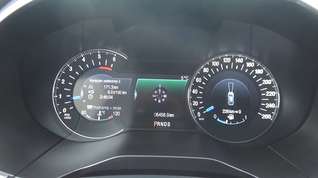2017 Ford Edge 2.0 TDCi Twin-Turbo  210 HP Acceleration 0-100
