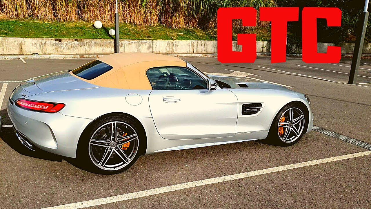 Mercedes Benz GTC AMG | V8 Roadster in 4K