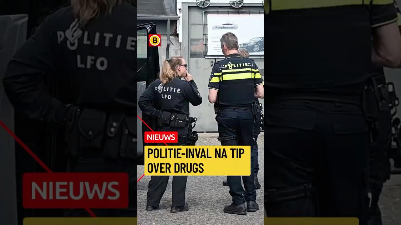 Arrestatieteam valt voormalige autohandel binnen | #112nieuws