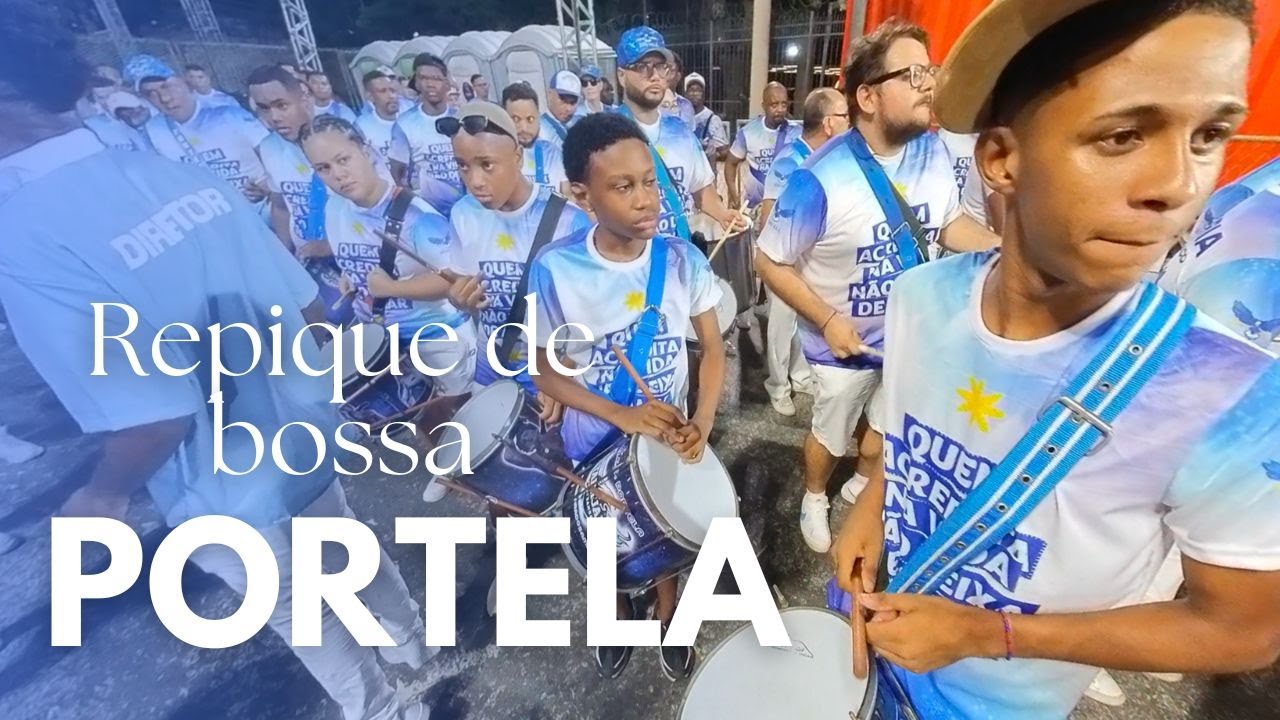 Portela Repique de Bossa starting their samba 2025!