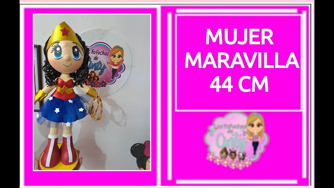 CLASE 460 MUJER MARAVILLA 44 CM