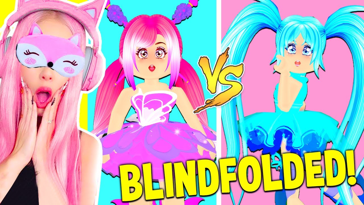 I Challenged My Twin To A BLINDFOLDED OUTFIT CHALLENGE In Royale High