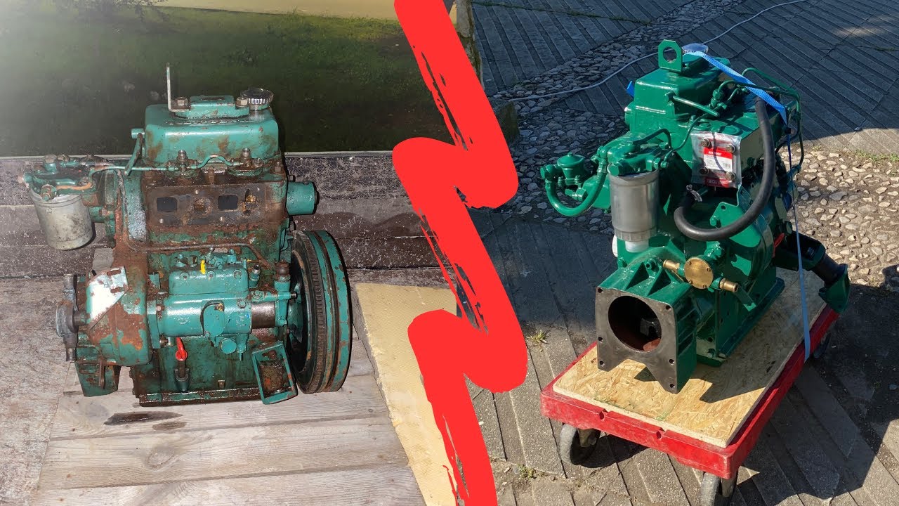 Volvo Penta MD7a Refit (1. Teil von 2) – Schiffsmotor überholen & restaurieren Schritt für Schritt
