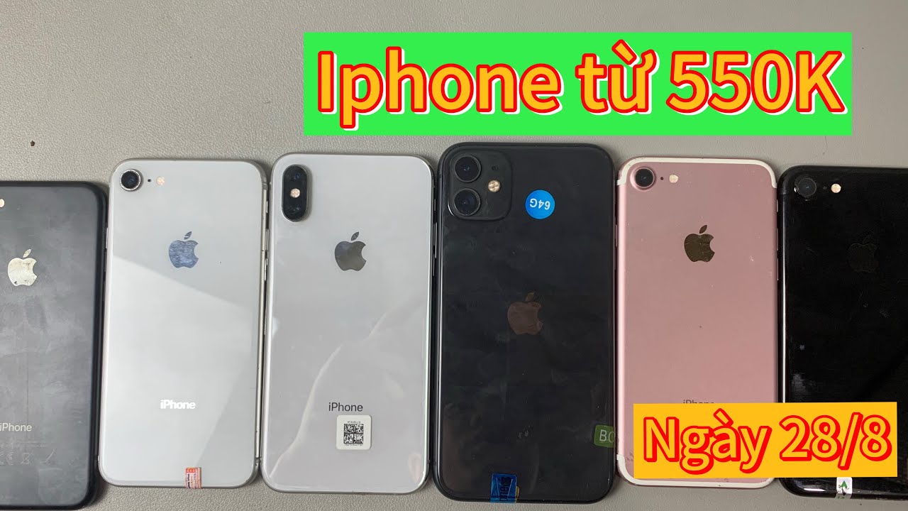 28/8- Thanh Lý: 7G zin 450k-55OK/Hàng mới về: 7 nhỏ, 8 nhỏ zin 950k