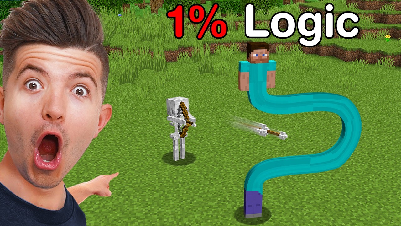 Minecraft на 1% логики…