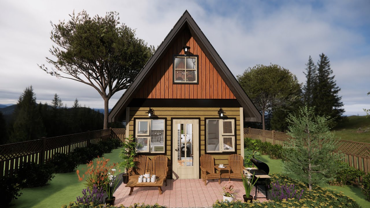 AMAZING !!! 4x4m Cozy Small House