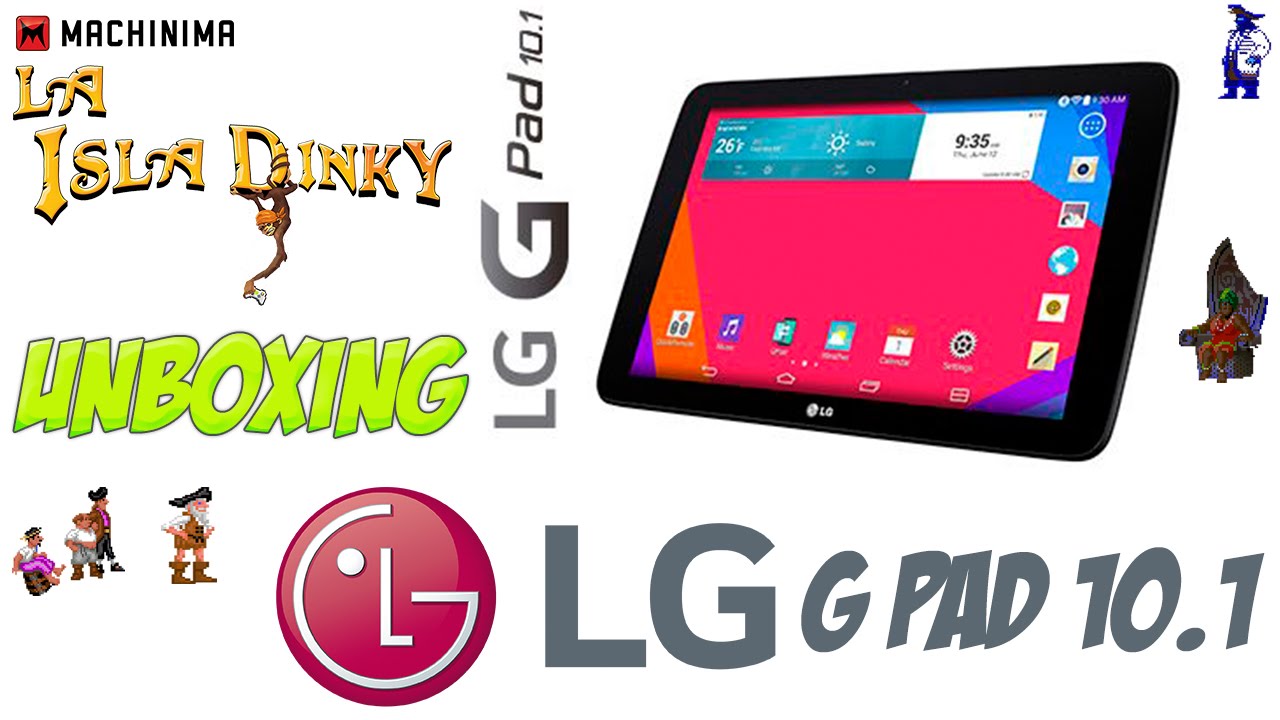 Unboxing - LG G Pad 10.1 LGV700 - Analisis/Prueba + Benchmarks - 4K