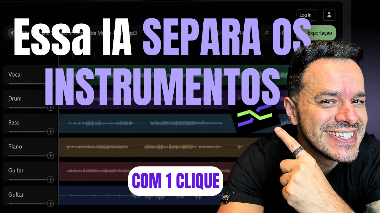 Essa IA SEPARA VOZ E INSTRUMENTOS DE QUALQUER MÚSICA | Testando o EaseUS Vocal Remover 🎶