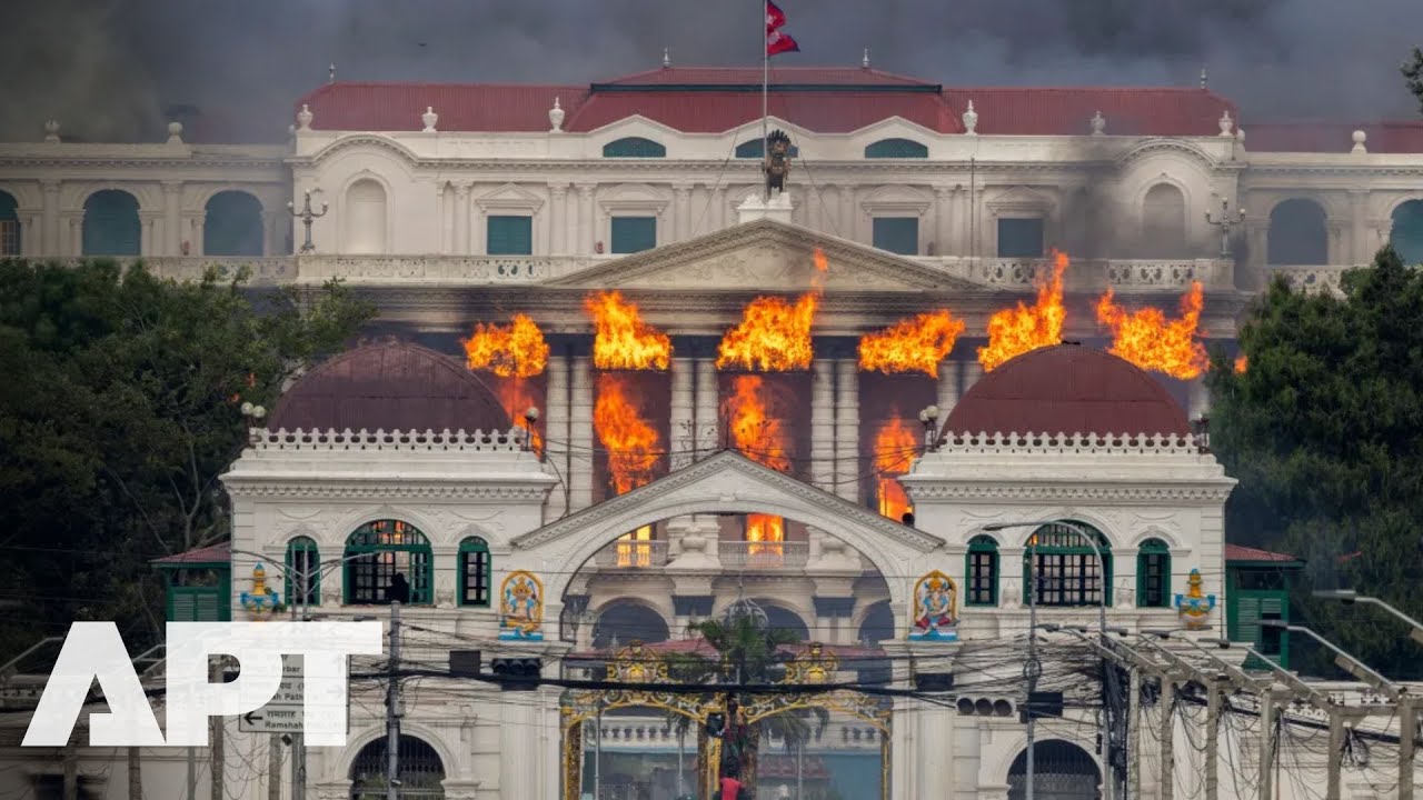 WATCH | Drone Shows Nepal's Kathmandu Ablaze as Nation Plunges Into Crisis | APT