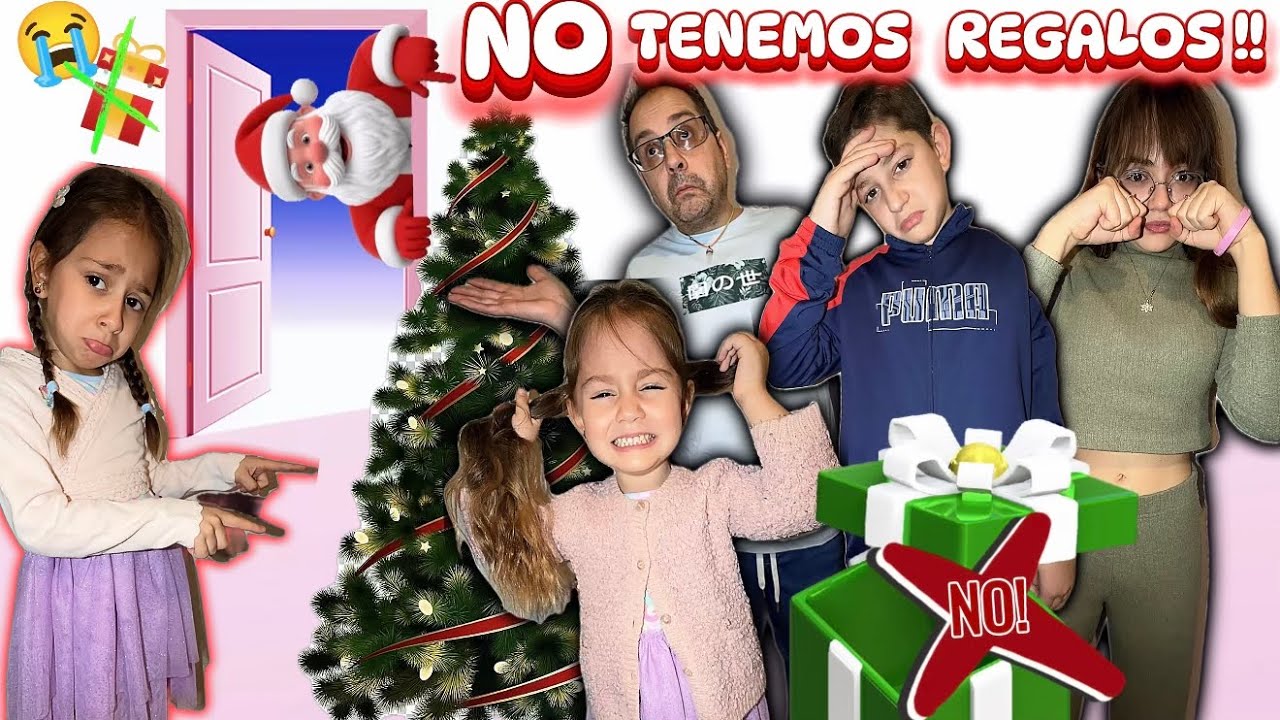 NAVIDAD SIN REGALOS!!💔EL MEJOR ESCONDITE DE SANTA CLAUS…🎁🎅🏻_NALUCHI VLOG