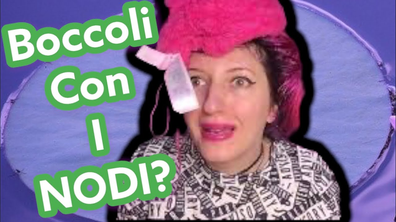 Provo a farmi i boccoli con il metodo dei nodi
