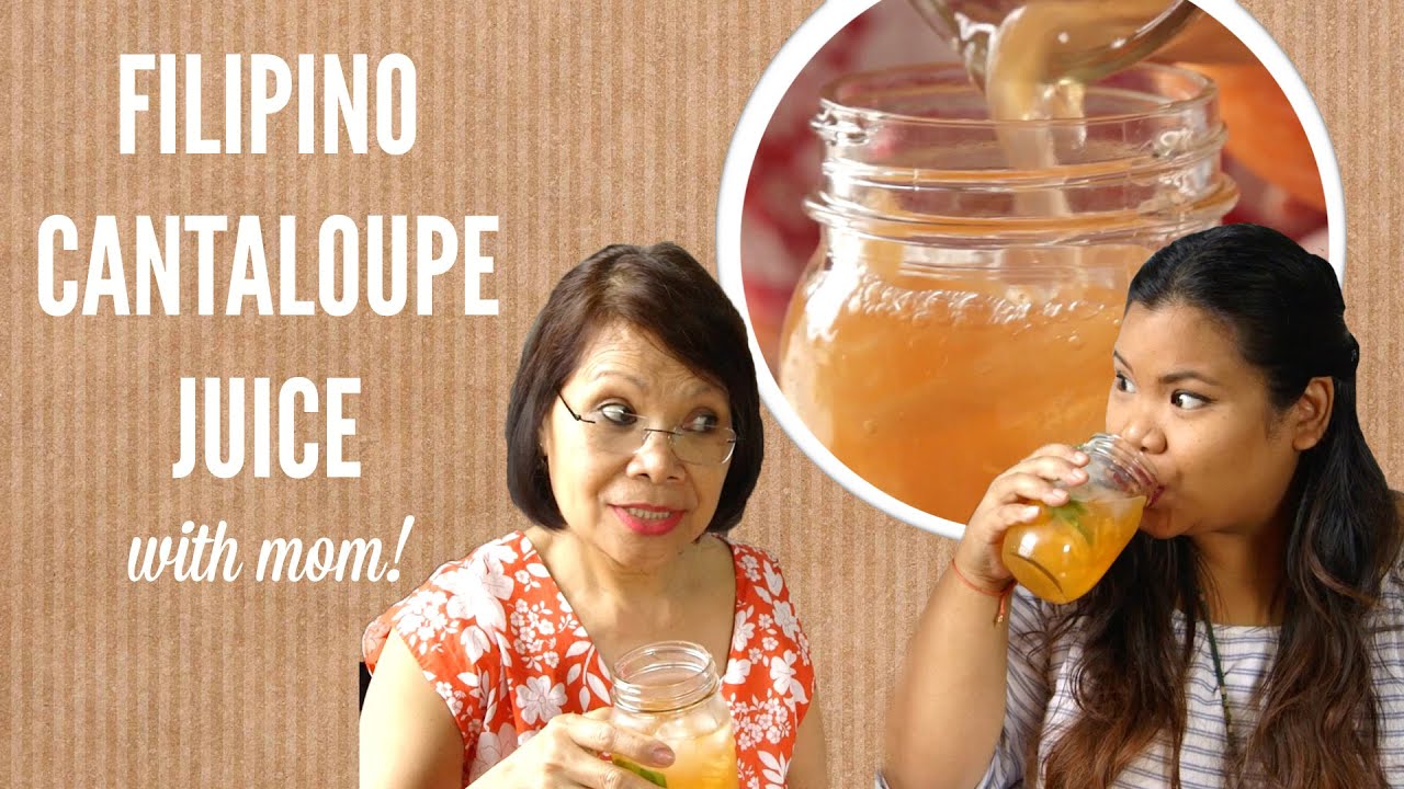 Melon (Filipino Cantaloupe Juice) | Cook n' Chat
