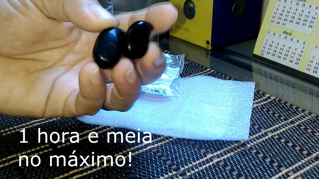 O Menor e Mais Barato Fone de Ouvido Sem Fio!!