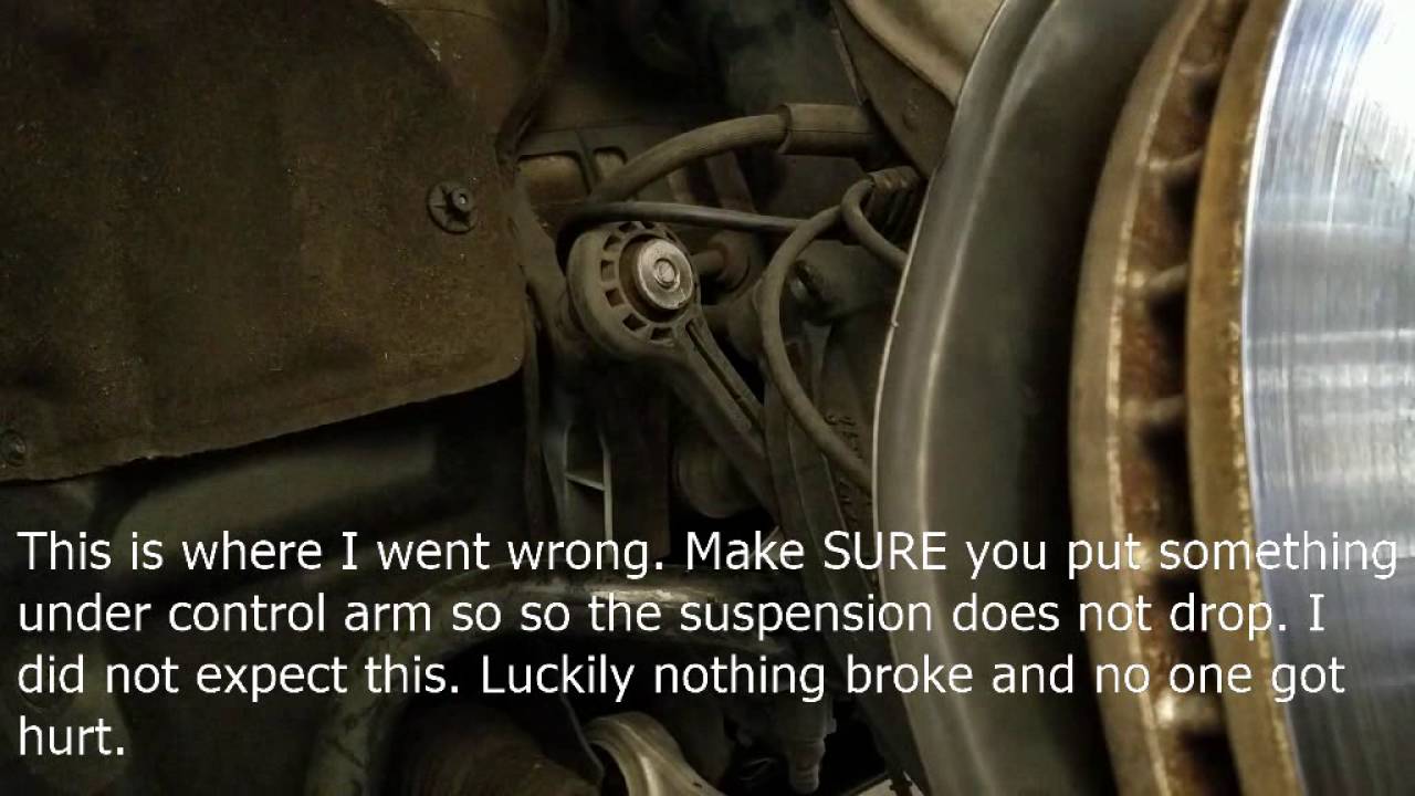 Front suspension knocking - end (stabilizer) link replacement -  2011-2015 Audi A6 3.0T (C7 4G), DIY