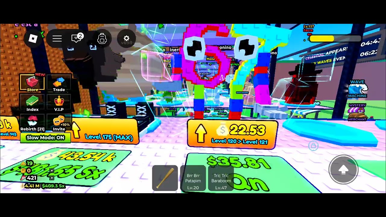 I am playing escape tunami for brairot update