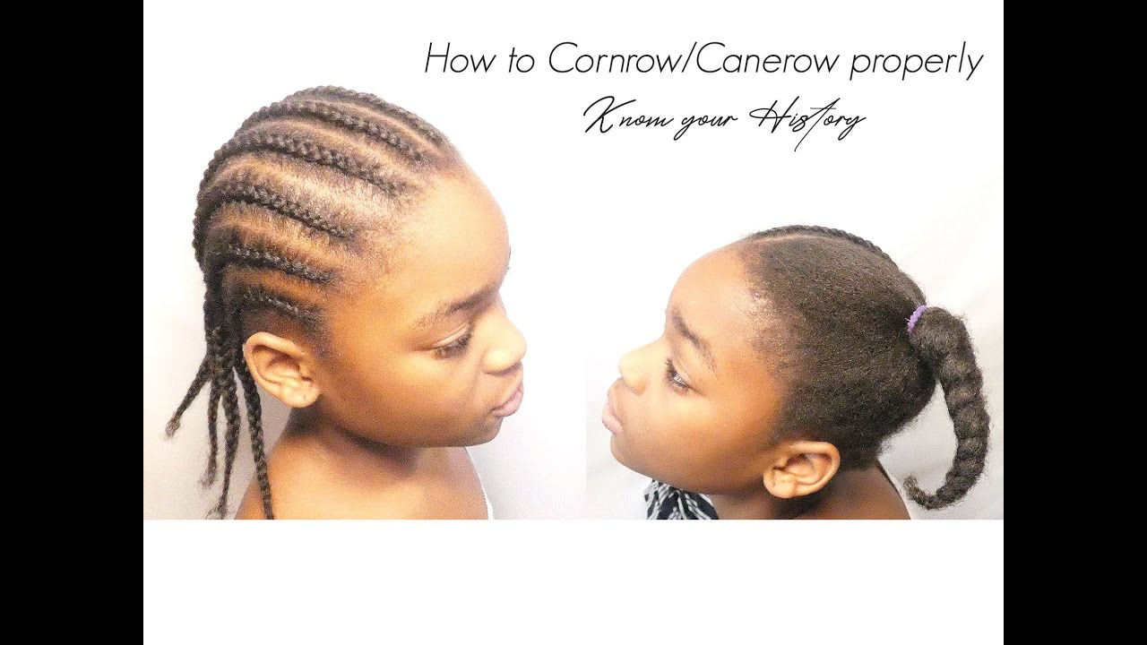 HOW TO CORNROW/CANEROW properly