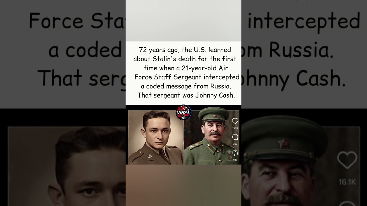 The Day Johnny Cash Secretly Heard the Truth Before Anyone Else#JohnnyCash #ColdWar #MilitaryHistory
