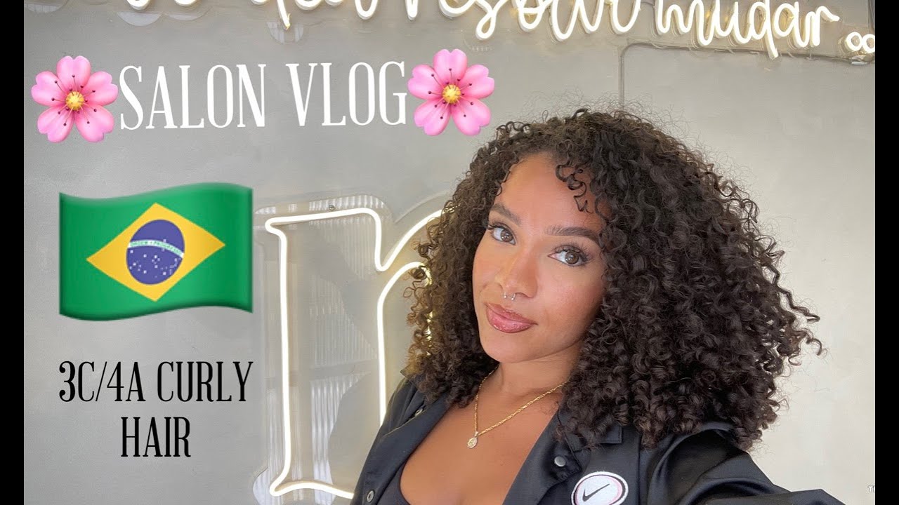 SALON VLOG: 3C/4A DETOX + Treatment in São Paulo's Most Popular Curly Salon
