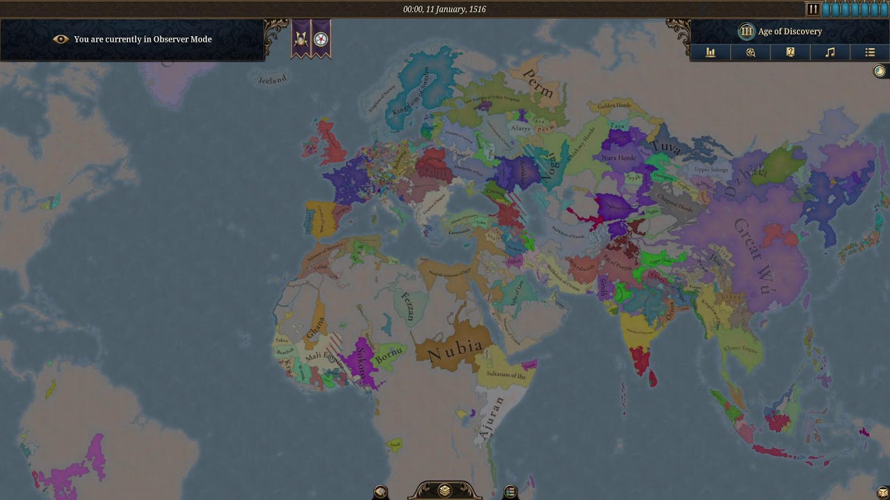 Europa Universalis V Observe Mode Aggressive AI Mod Faster Universalis