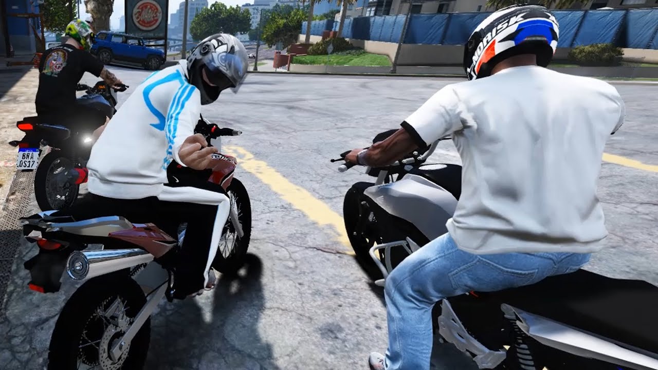 REENCONTREI VELHOS AMIGOS 🔥 GTA 5 VIDA REAL