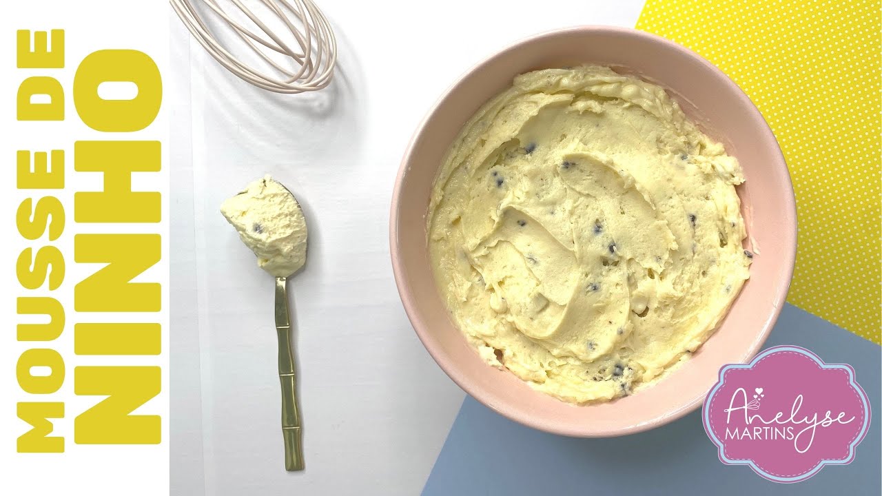 MOUSSE DE NINHO QUE NÃO VAI AO FOGO | Sem chantilly, sem emulsificante e sem gelatina