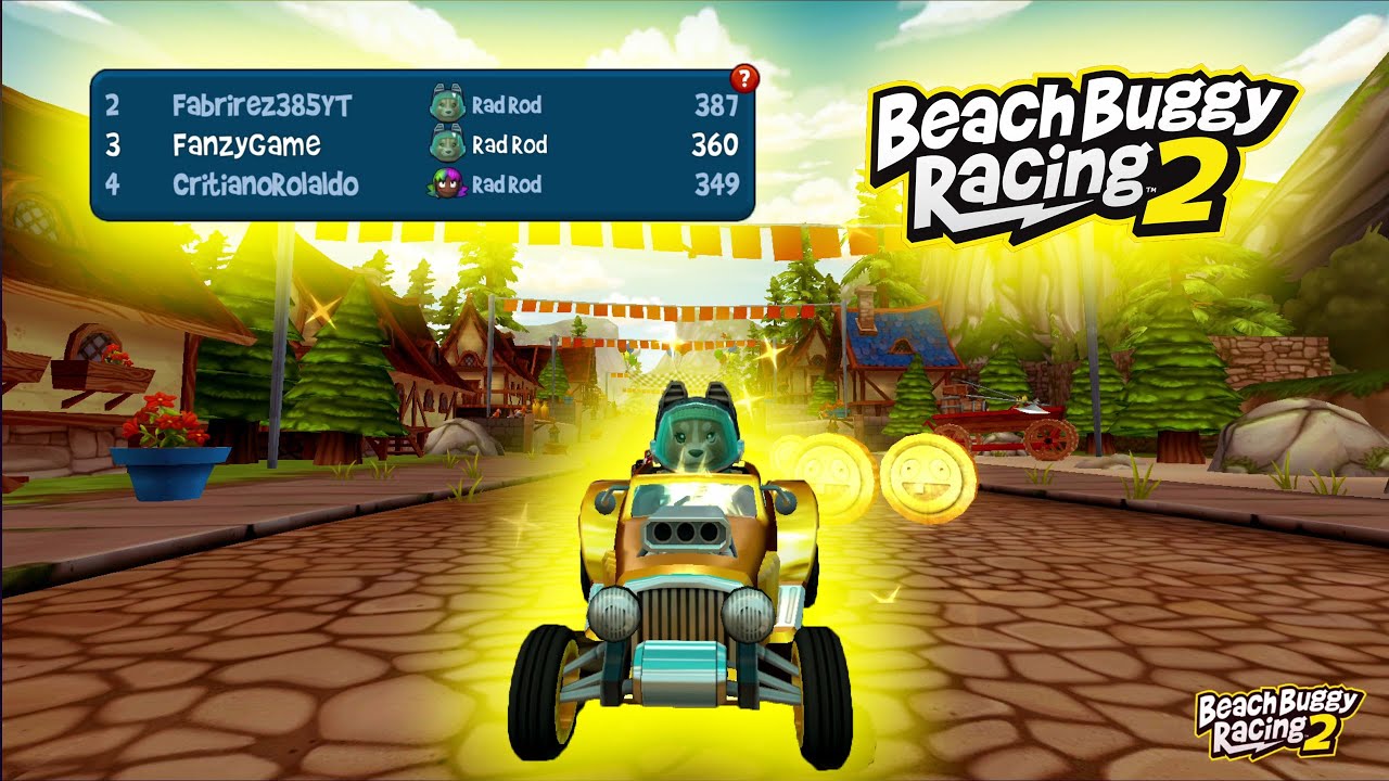 Bucko Blitz - Rad Rod + Cmdr Nova - Rez new outfit challenge - Beach Buggy Racing 2