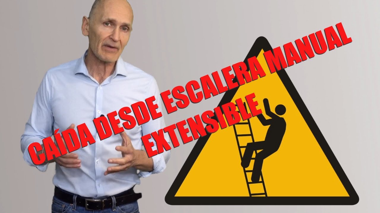 Caída desde escalera manual extensible | Pudo haberse evitado