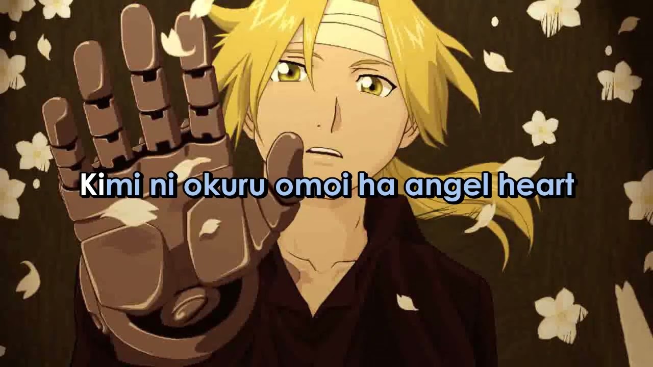 FullMetal Alchemist    ANGEL  HEART    Romanji Version (Sing-A-Long) Lyrics