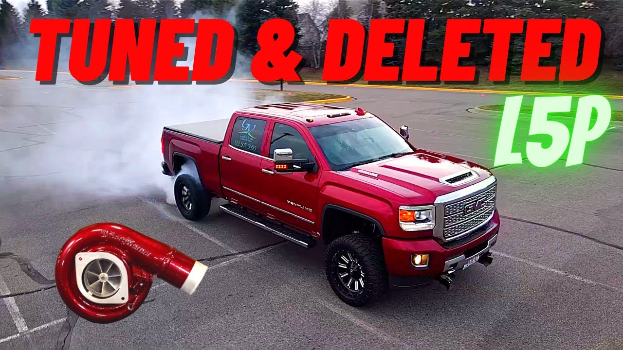 GMC Sierra L5P НАСТРОЕН И УДАЛЕН!!!
