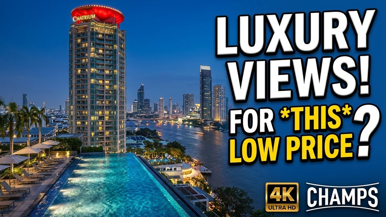 Chatrium Riverside Bangkok Hotel Review | Luxury River Views & ICONSIAM Boat Access
