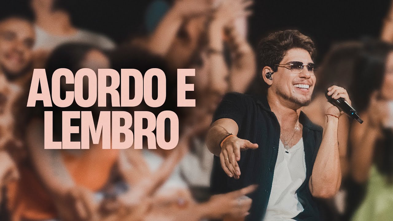 Acordo E Lembro - Núzio Medeiros (Clipe Oficial)