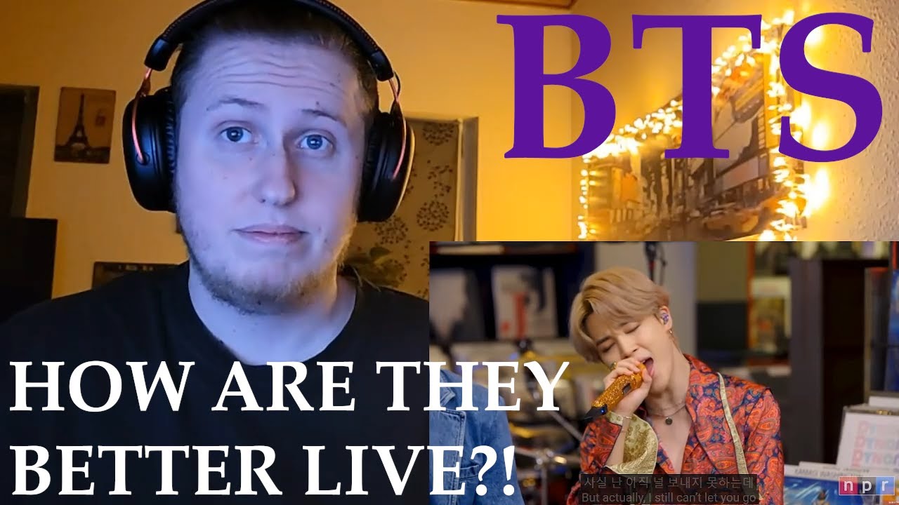 FIRST TIME REACTION TO BTS  - Tiny Desk (Home) Concert