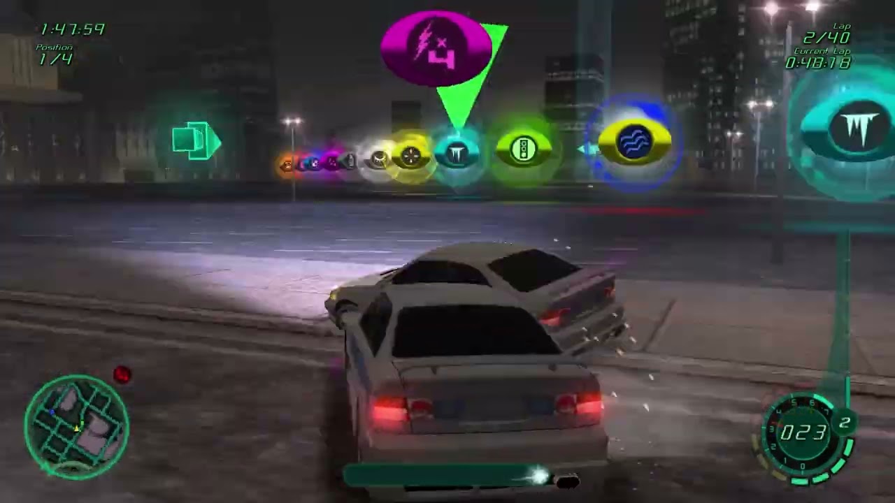 Midnight Club 2 | Hidden Powerup Tests