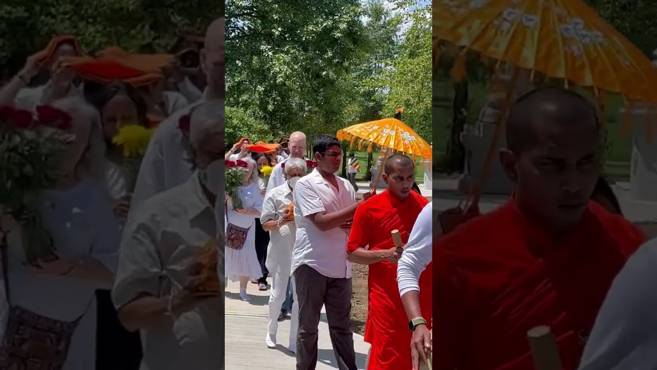 Vassa Aradhana Blessings Indiana Buddhist Temple USA Bhante Devananda