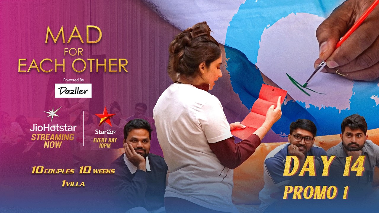 Shape of Love | Mad for Each Other | Day 14 | Promo 1 | JioHotstar