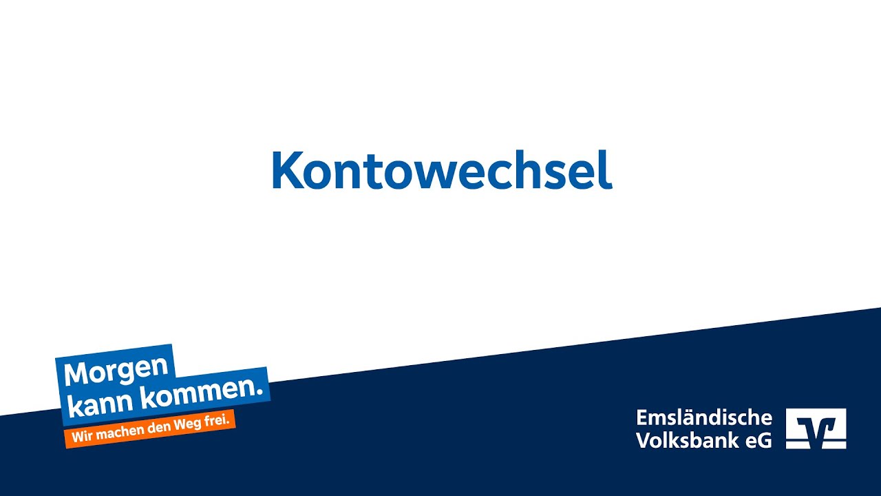 Kontowechsel