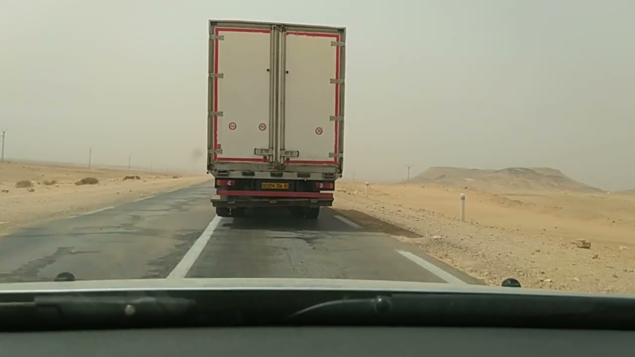 طريق غرداية المنيعة الجزء الثاني road ghardaia meniaa part2
