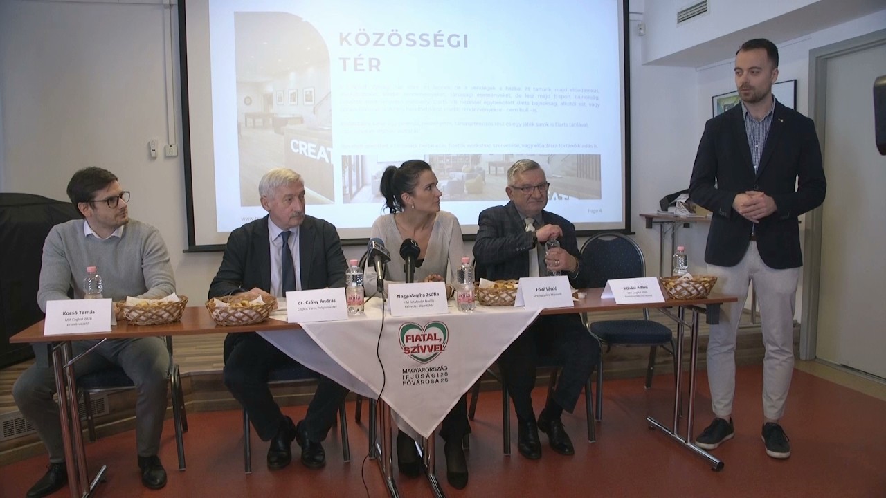 Márciusban kezdődik Cegléden a Magyarország Ifjúsági Fővárosa 2026 programsorozat - sajtótájékoztató