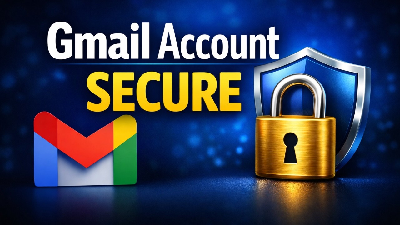 Gmail Account Secure Kaise Kare | Phone Number, Recovery Email & 2 Step Verification