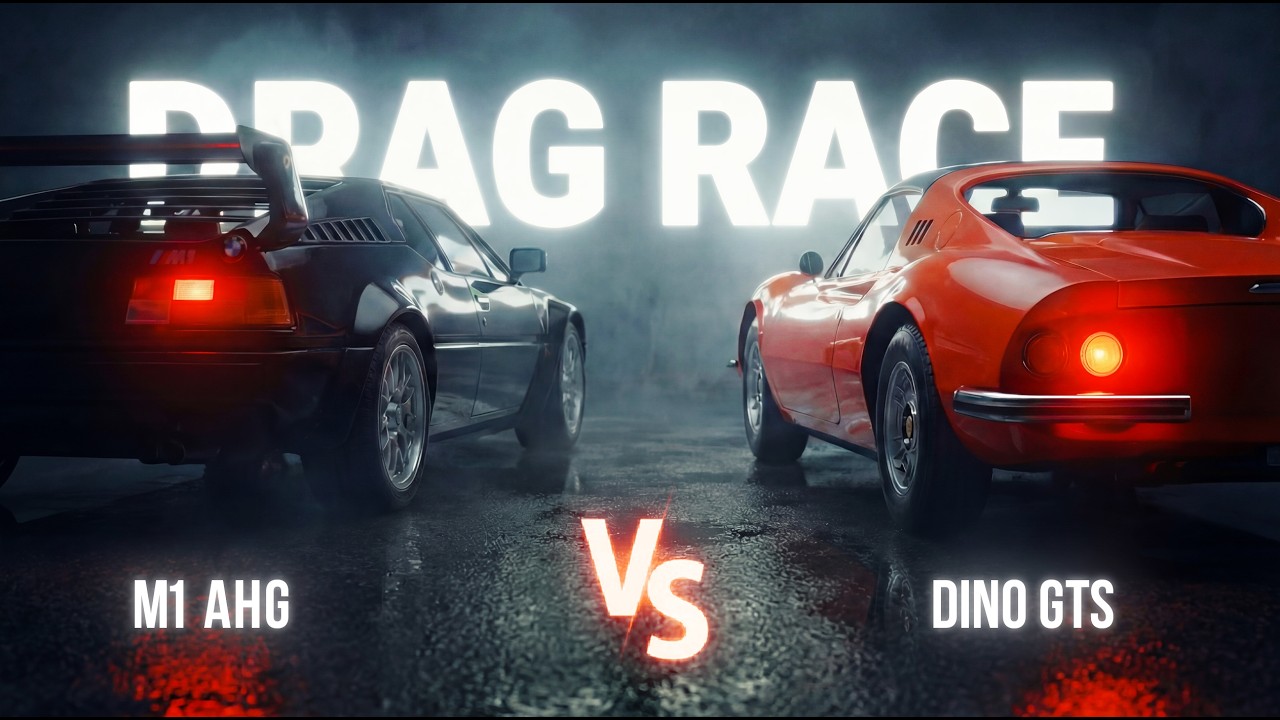 Заряджені перемагати: BMW M1 vs Ferrari Dino 246 GTS | WBT Garage Racing #3
