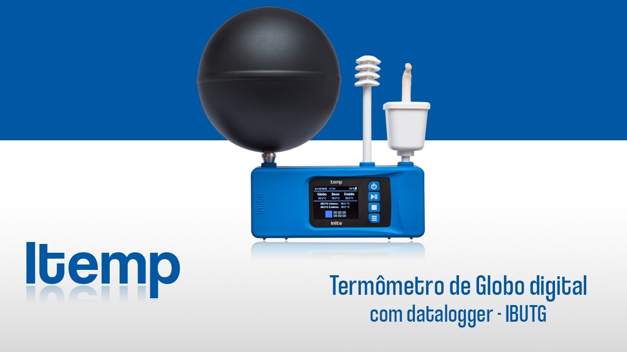 Itemp Termômetro de Globo digital - Inlite