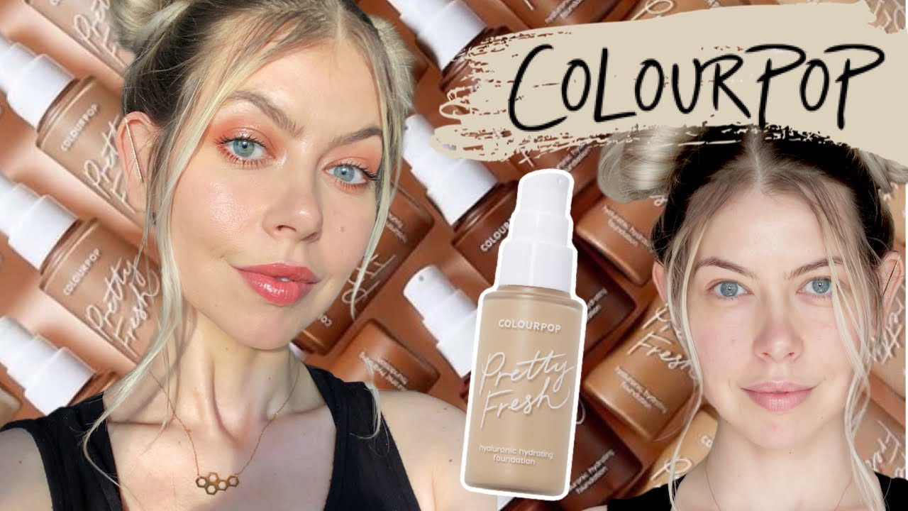 COLOURPOP PRETTY FRESH FOUNDATION REVIEW IN NATURAL LIGHT...NO STUDIO LIGHTING | BrittanyNichole