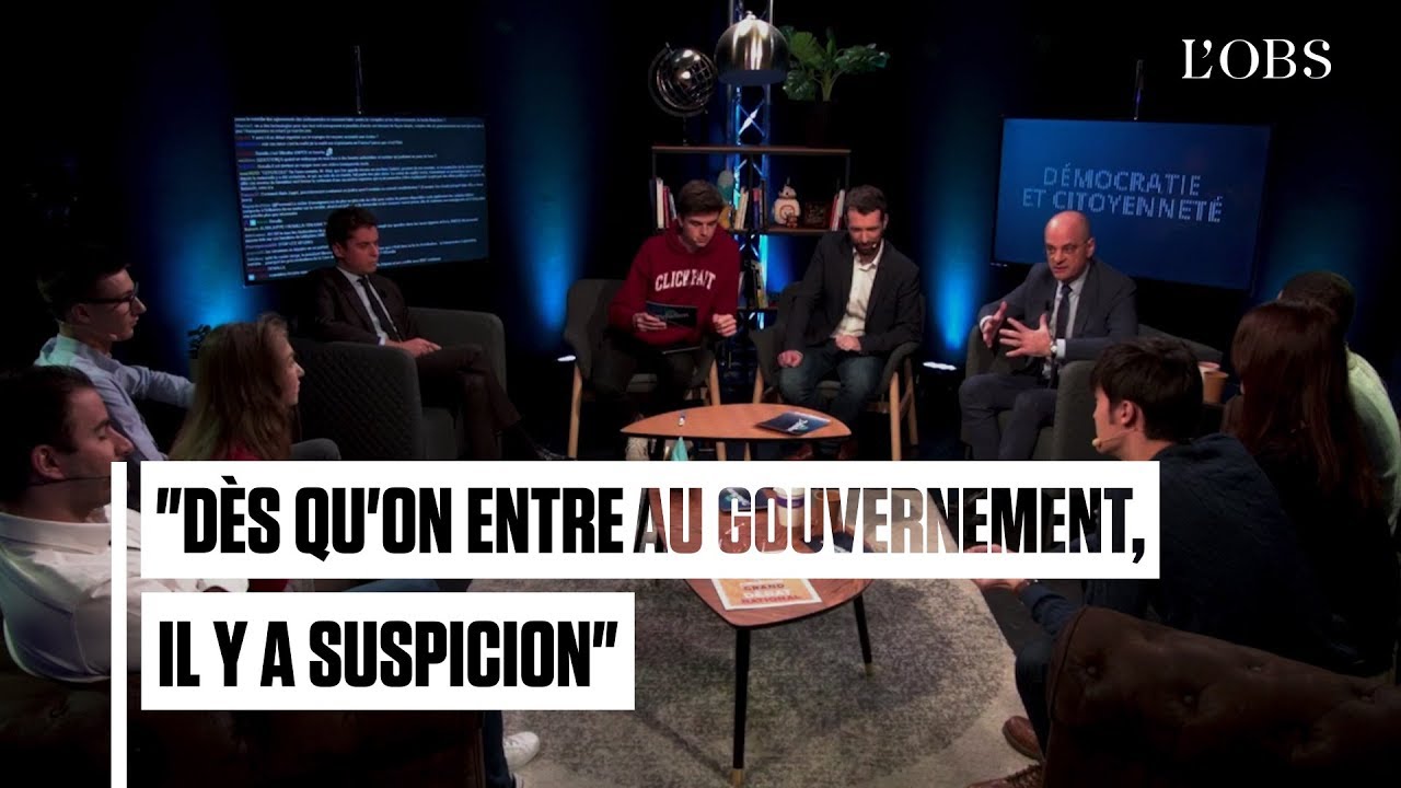 Grand Débathon : Blanquer répond sur la crise de confiance envers les politiques