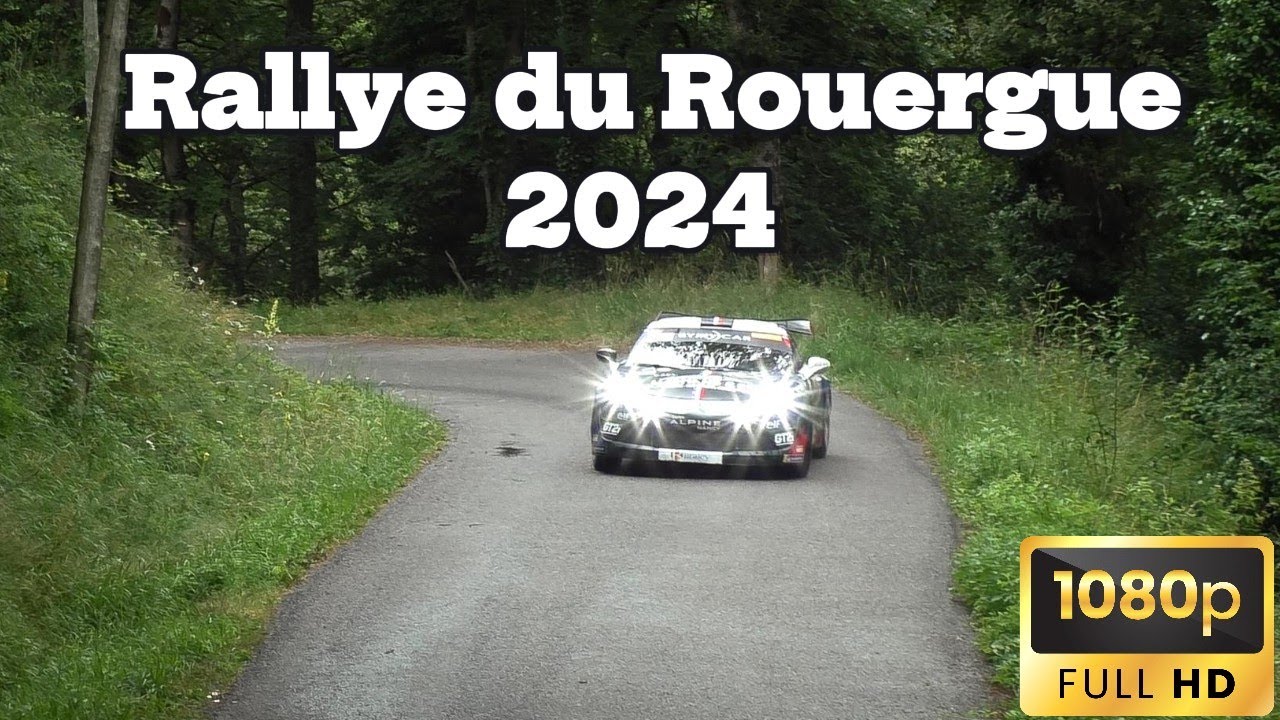 Rallye du Rouergue 2024 [HD]- BIG CRASH & Max Attacks -
