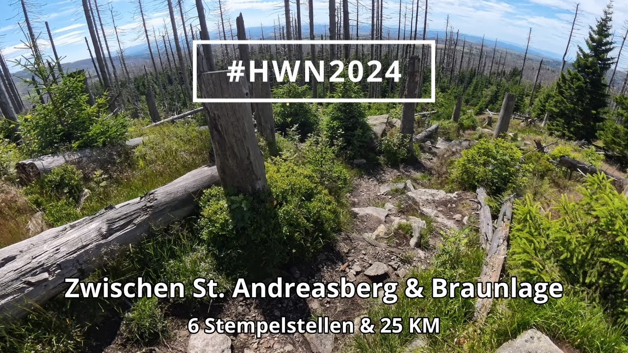 6 Stempel und atemberaubende Natur zwischen St. Andreasberg & Braunlage #harzerwandernadel #HWN2024