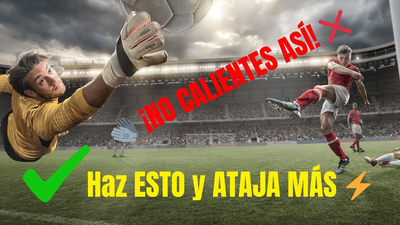 🎯 "¡CALIENTA COMO LOS PROS!🔥 4 Fases CLAVE para Porteros que Quieren Atajarlo TODO ⚡