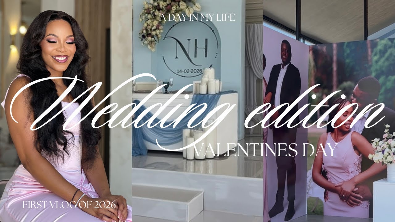 Valentine’s Day but we’re wedding guests 💍✨ | Fablane Beauty glam | Mini Vlog Ep.1 of 2026