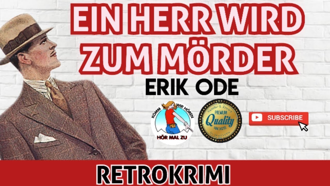 EIN HERR WIRD ZUM MÖRDER  #krimihörspiel  #retro  HERBERT FLEISCHMANN  ERIK ODE  1966 #kopfkino
