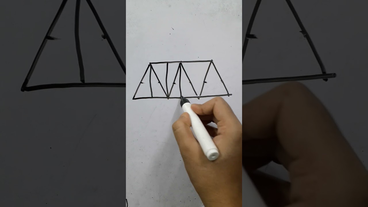 Truss bridge drawing #shorts #structuralengineering #constructiontechnology #civilengineering