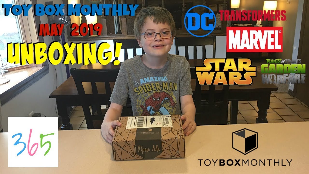 Toy Box Monthly Unboxing May 2019! | KIDS LIFE 365 | 5.15.19